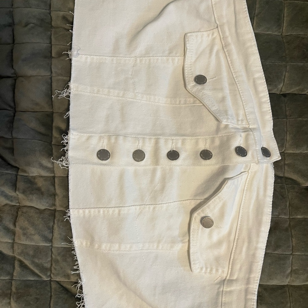 SHEIN Cream Denim Top